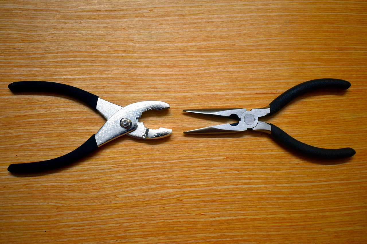 pliers talking nose plier slip joint plier free photo