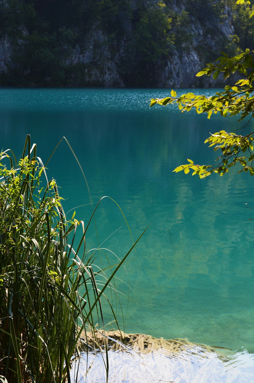 plitvice croatia lake free photo