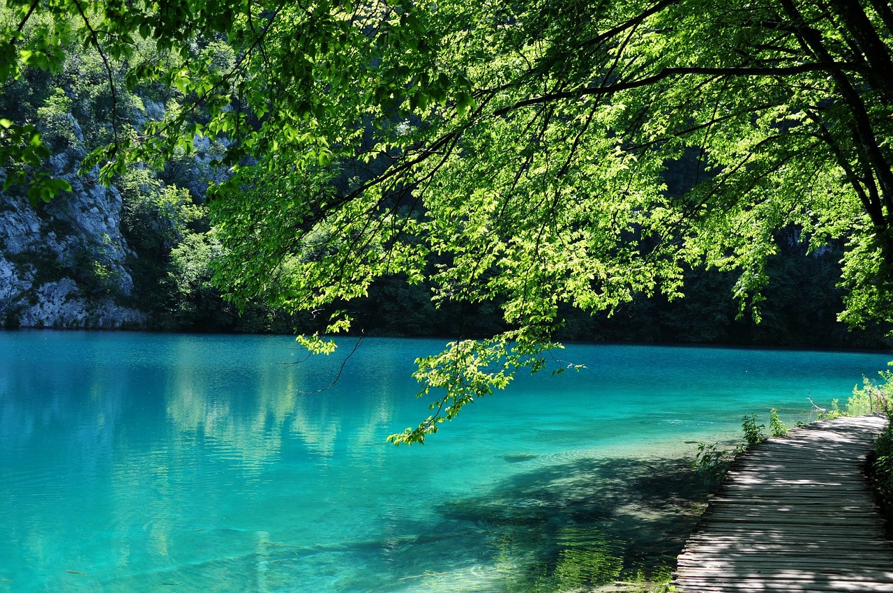 plitvice lakes croatia water free photo