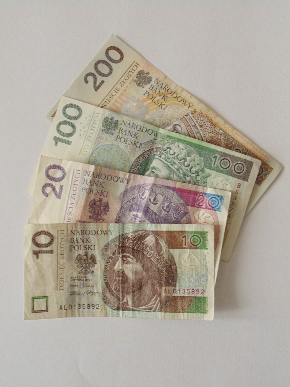 banknotes polish money free photo