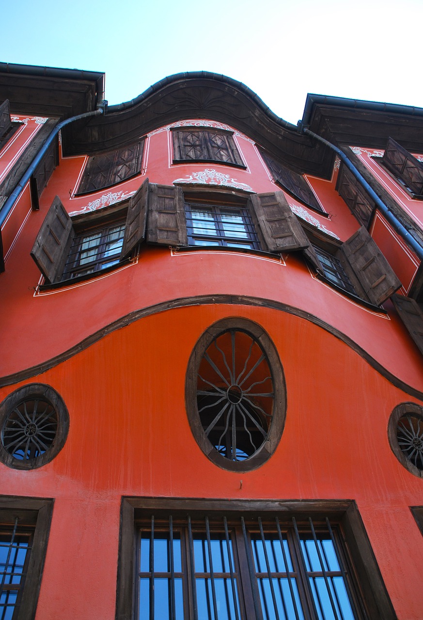 plovdiv old building free photo