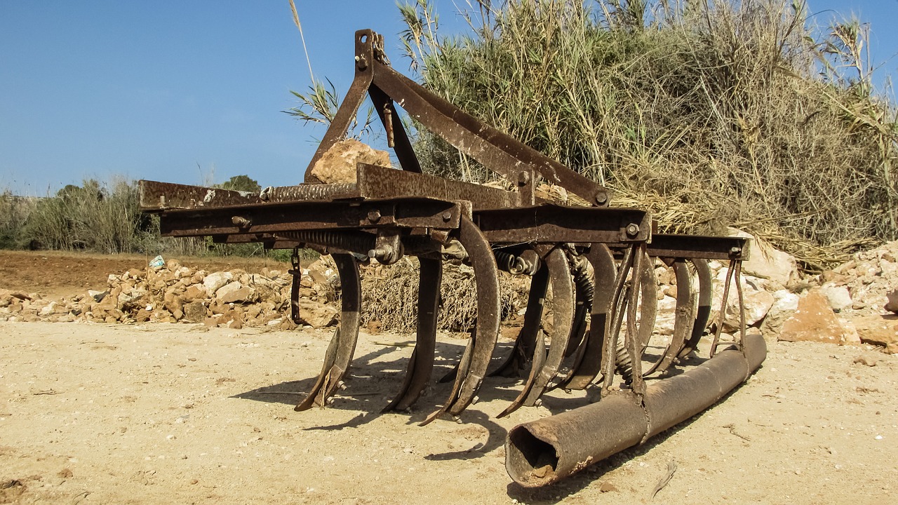 plow agriculture equipment free photo