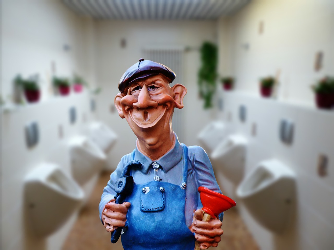plumber janitor pömpel free photo