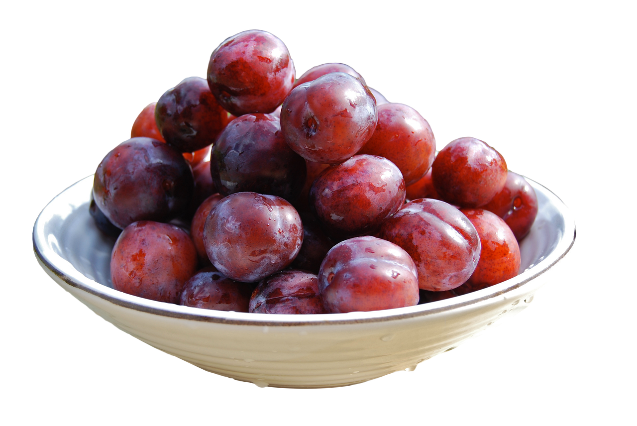 plums  fruit  healthy free photo