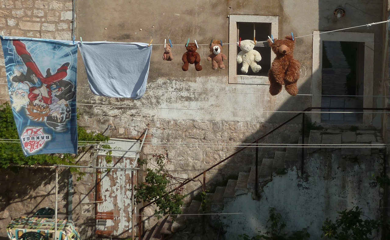 plush doudou drying free photo