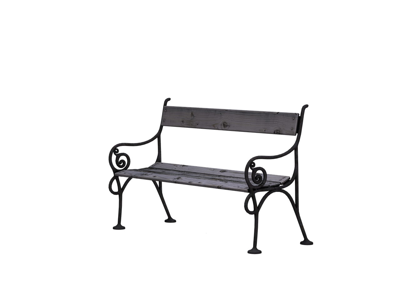 bank garden bench seat free photo