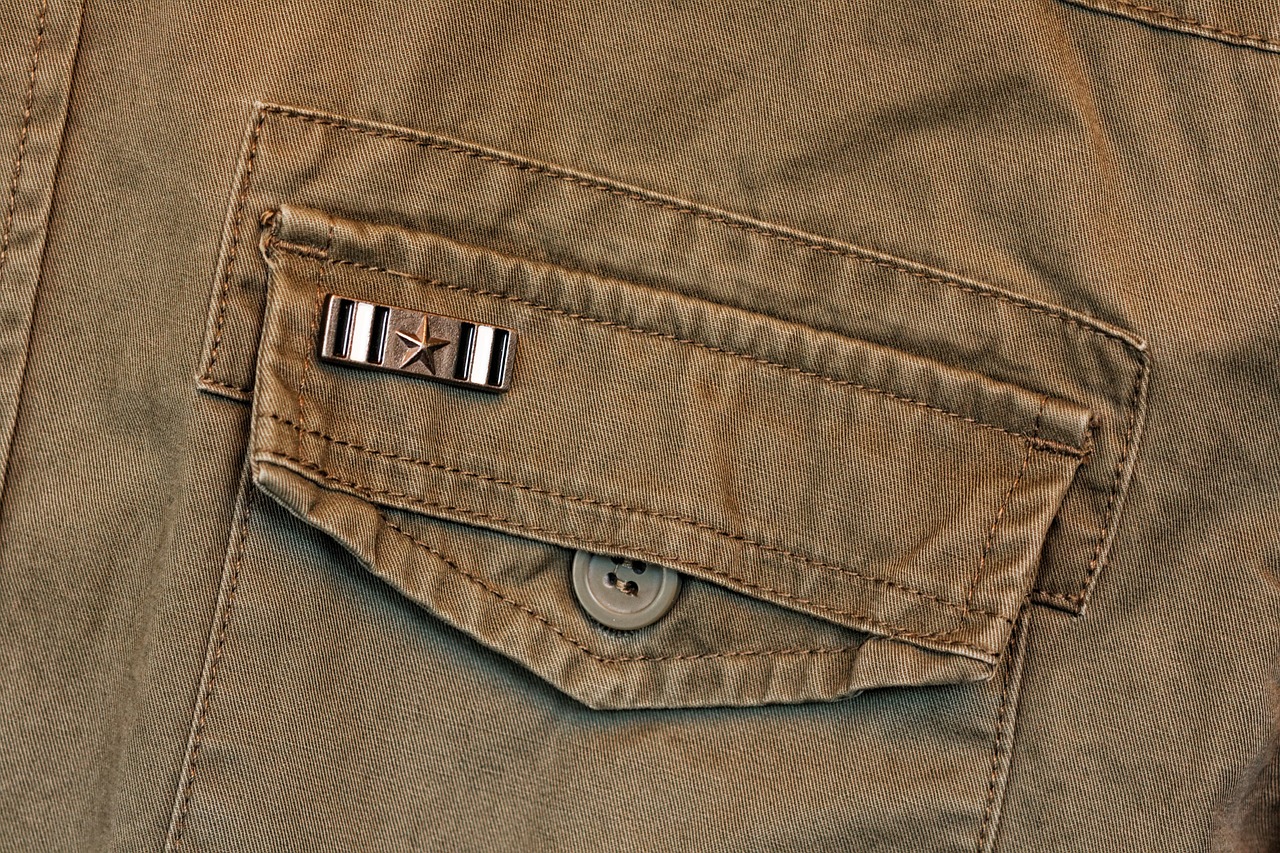 pocket clothing brown free photo
