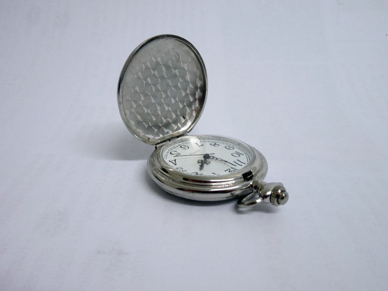 pocket watch clock time free photo