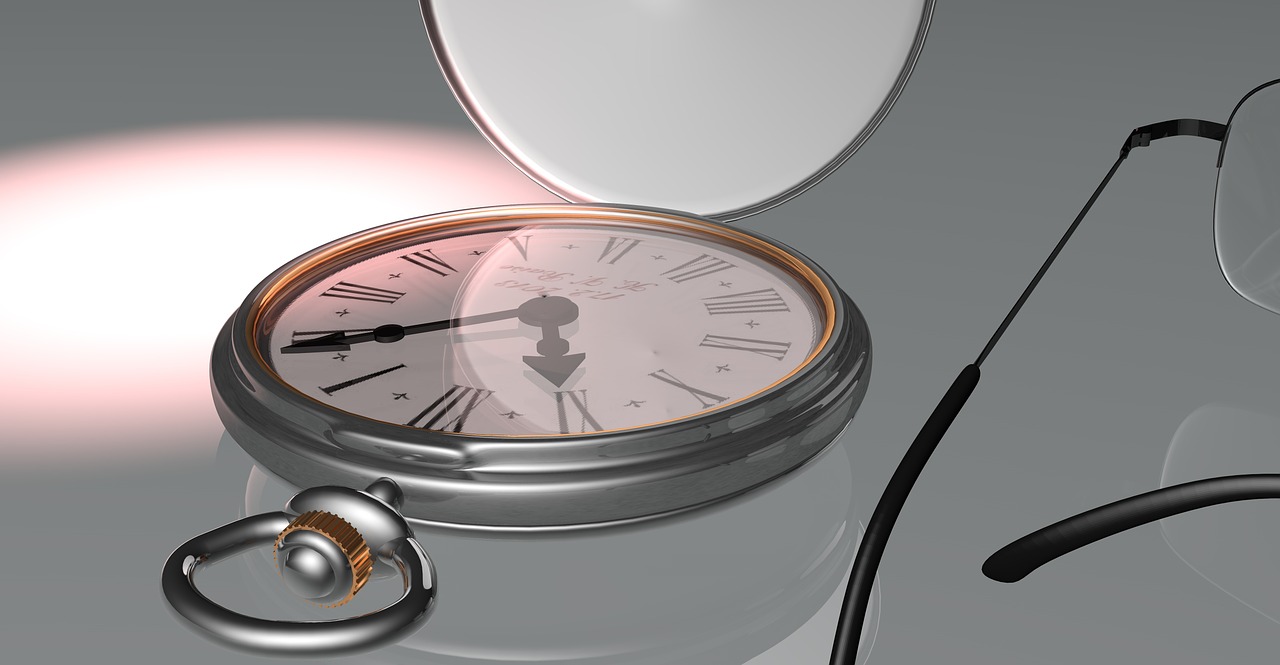 pocket watch time dial free photo