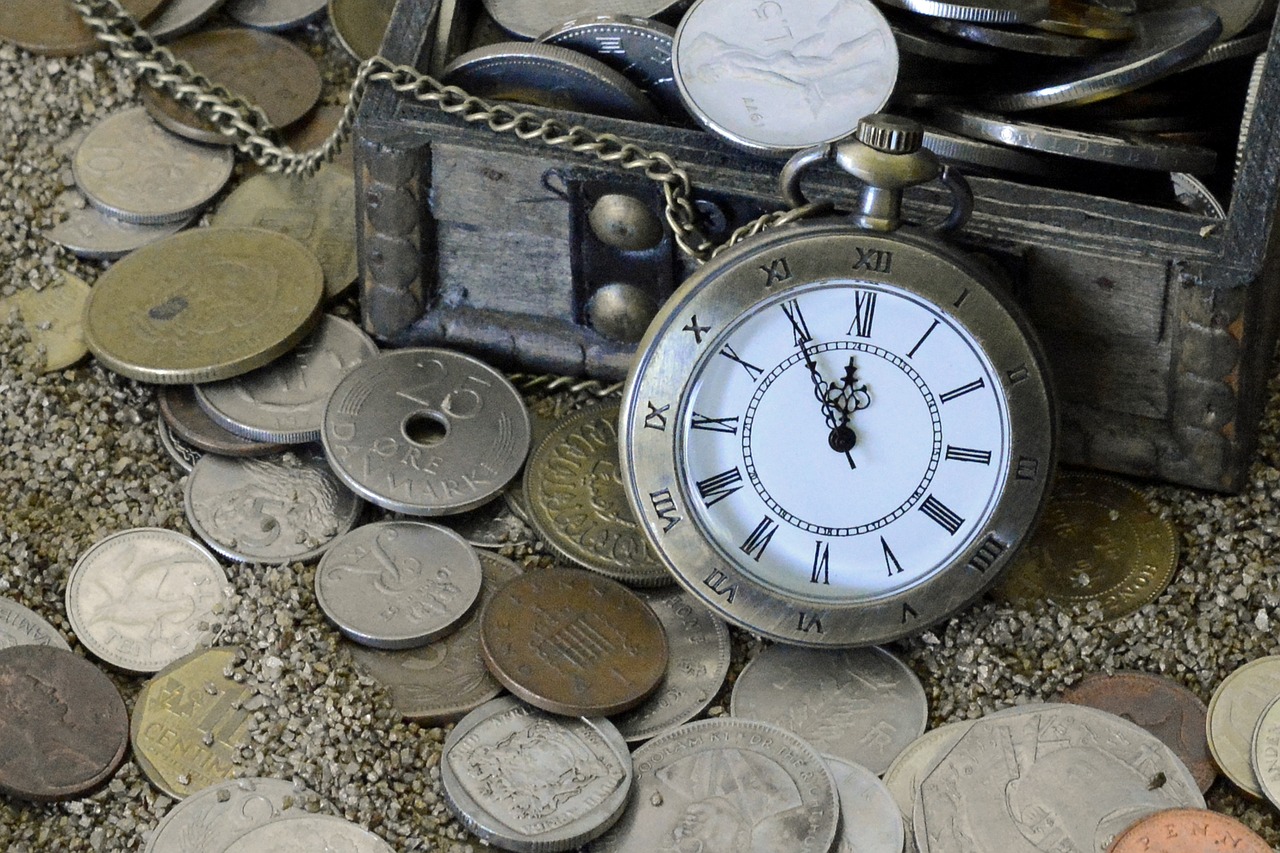 pocket watch time of sand free photo