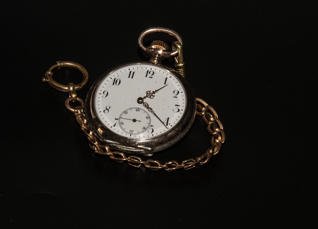 pocket watch  timepiece  clock free photo