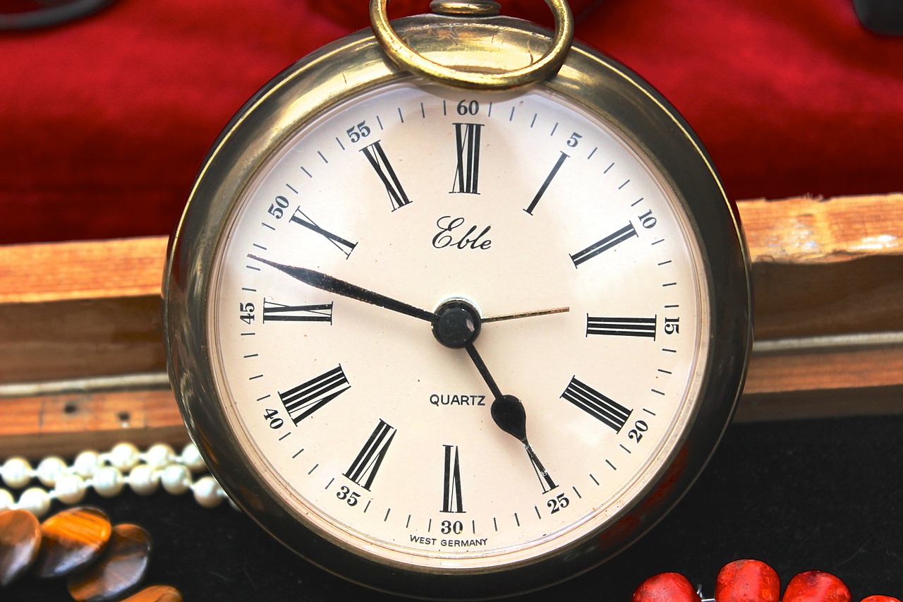 pocket watch clock nostalgia free photo