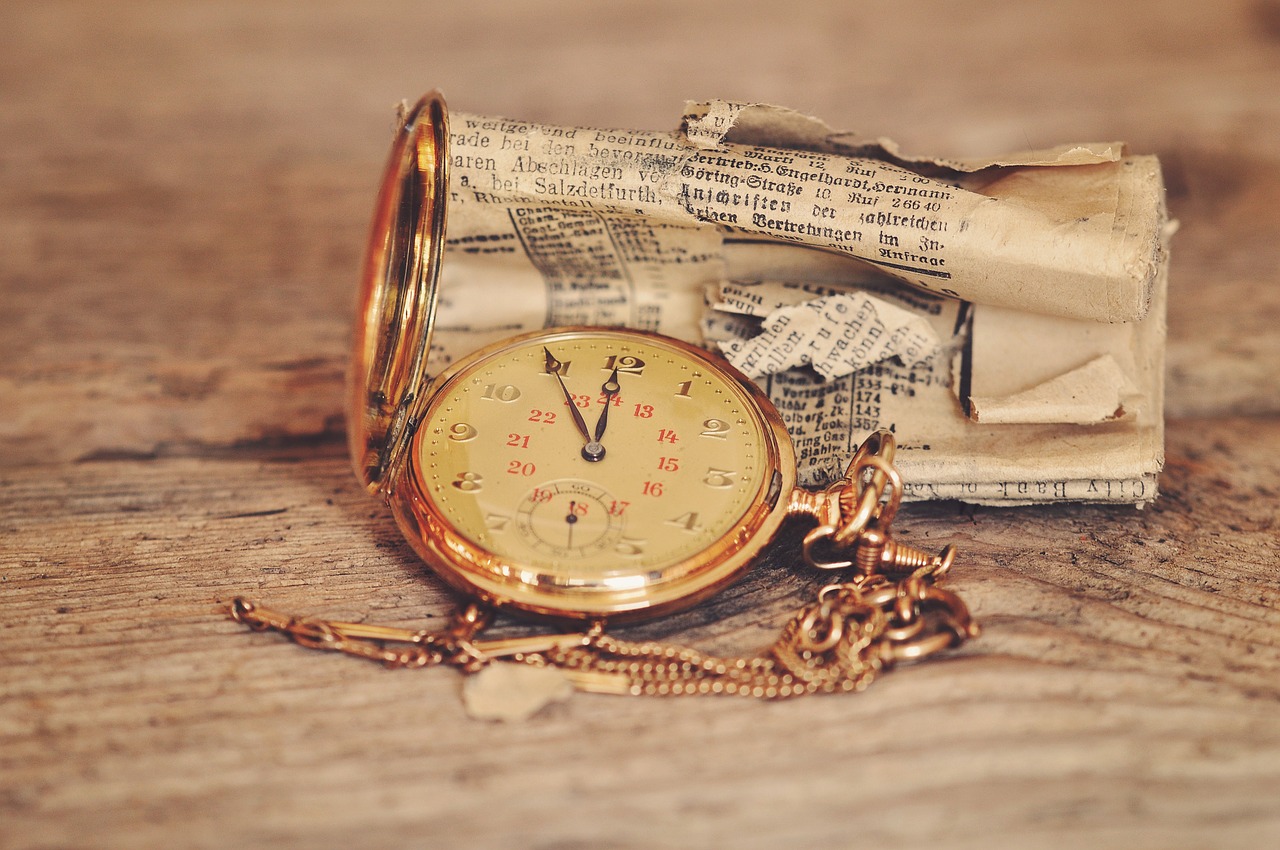 pocket watch clock clock face free photo