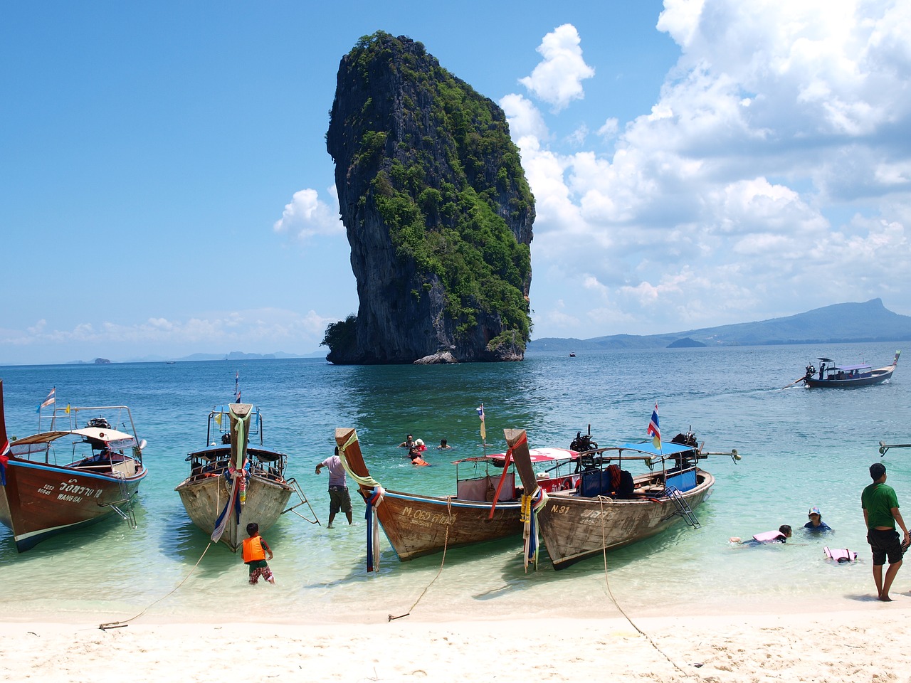 poda isand ao nang krabi free photo