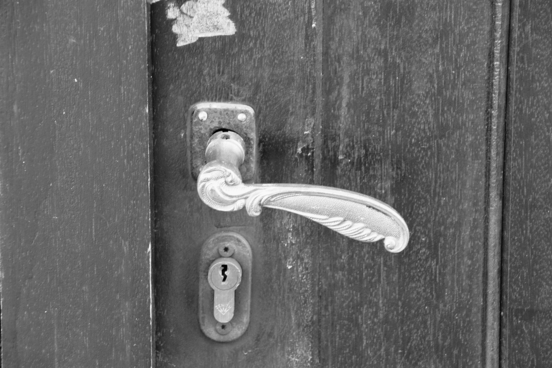 handle door metal free photo