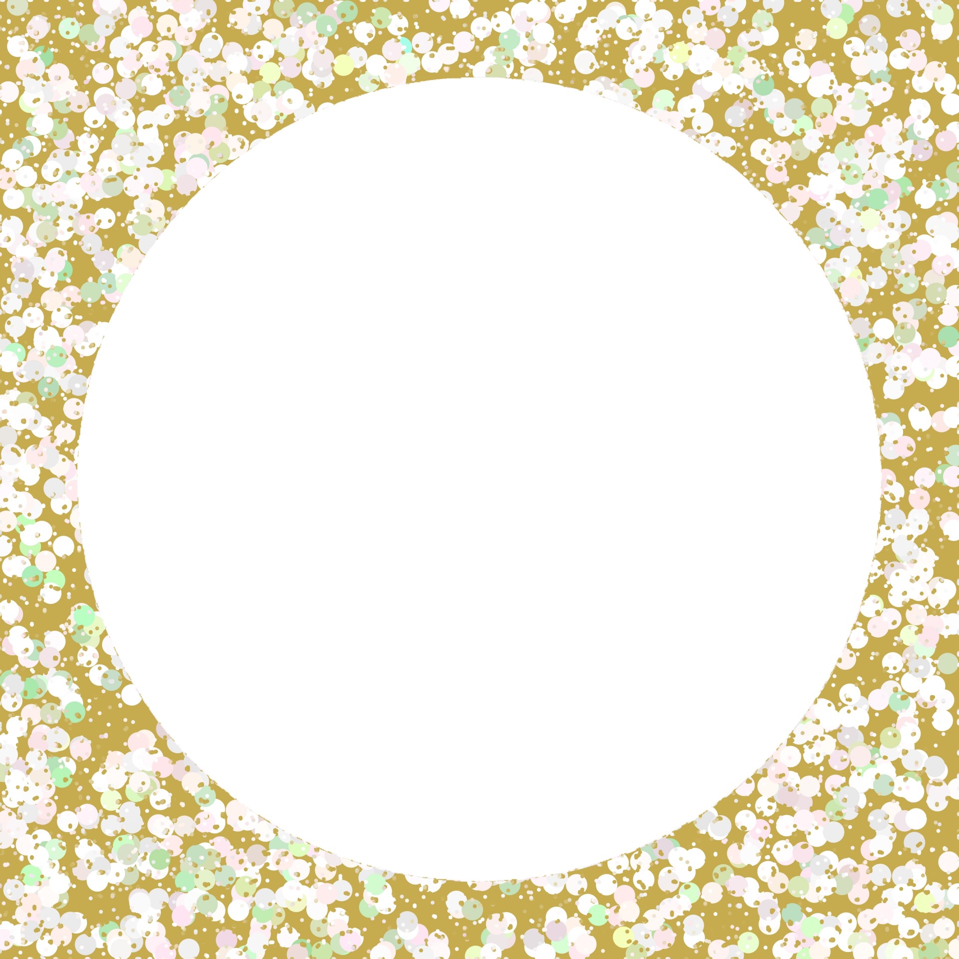 pointillism frame round free photo