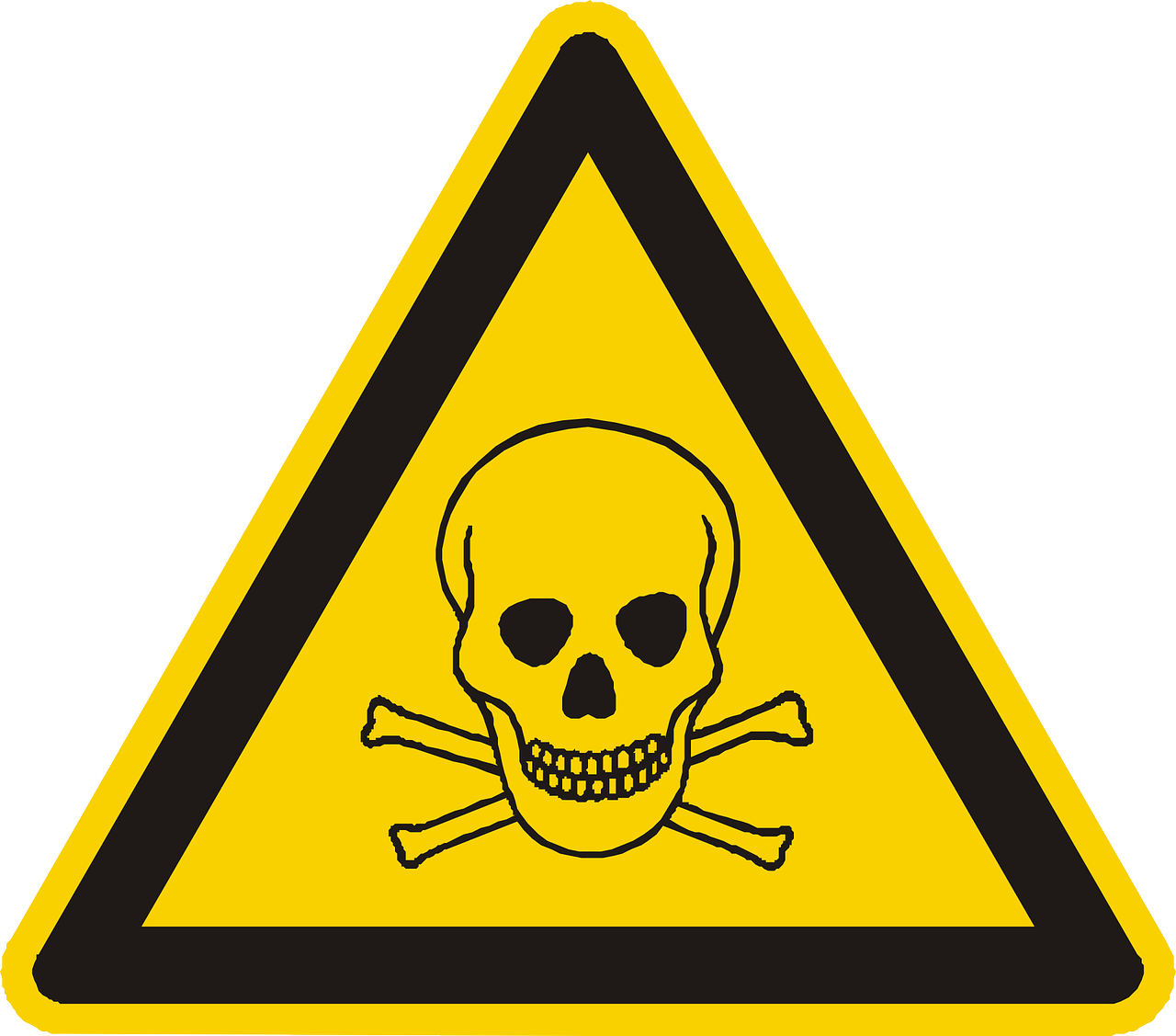 poison skull and crossbones poisonous free photo