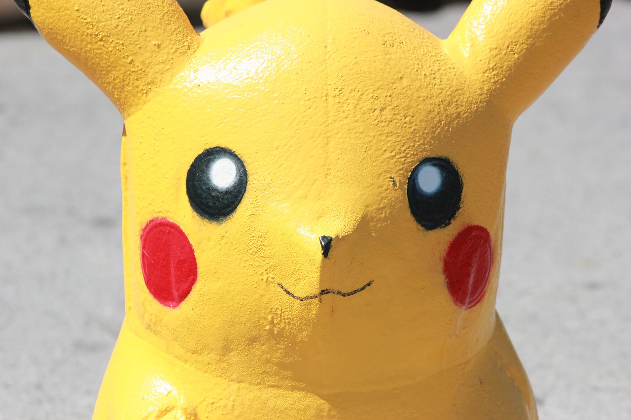pokemon pikachu statue free photo