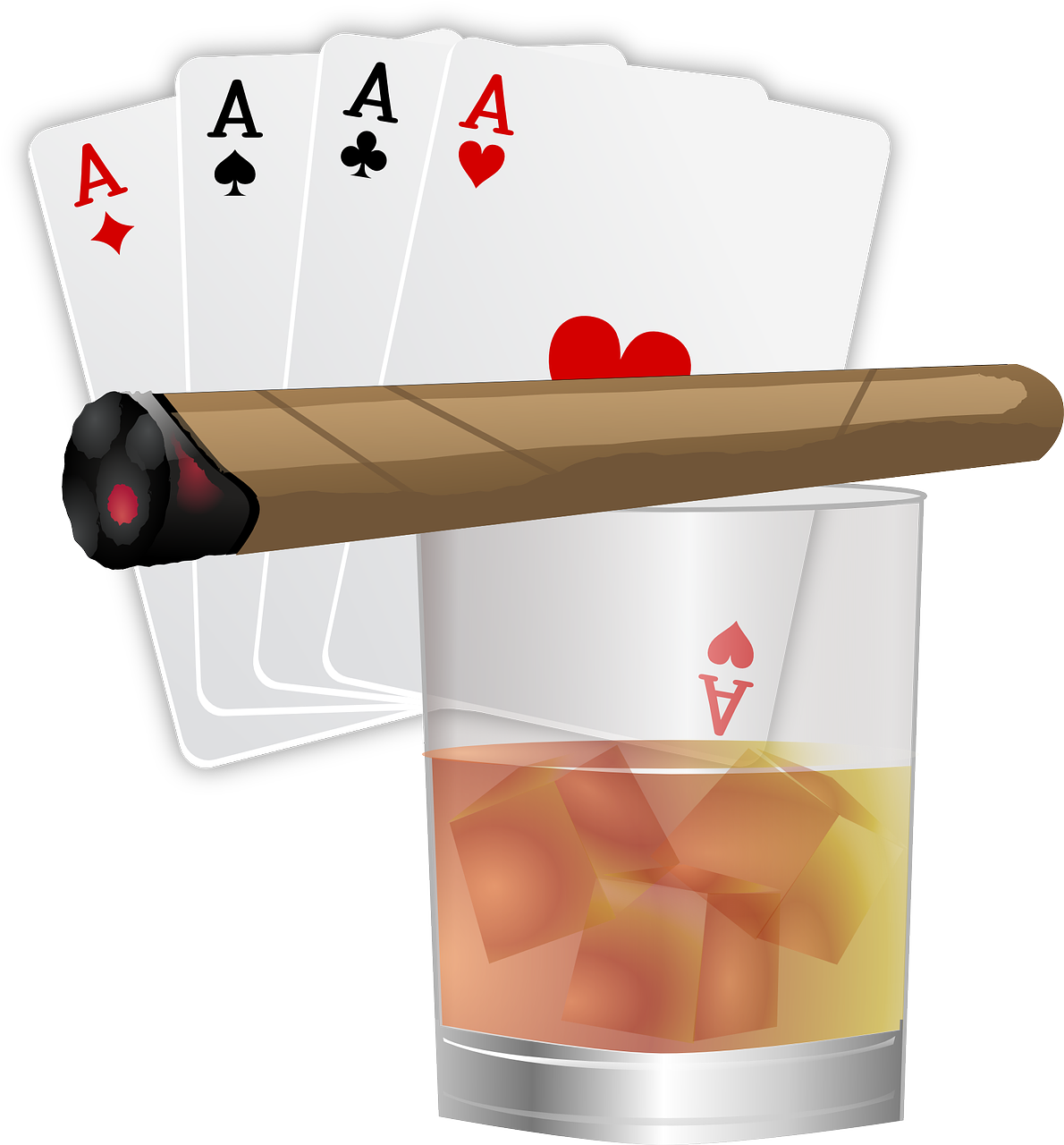 poker aces cards free photo