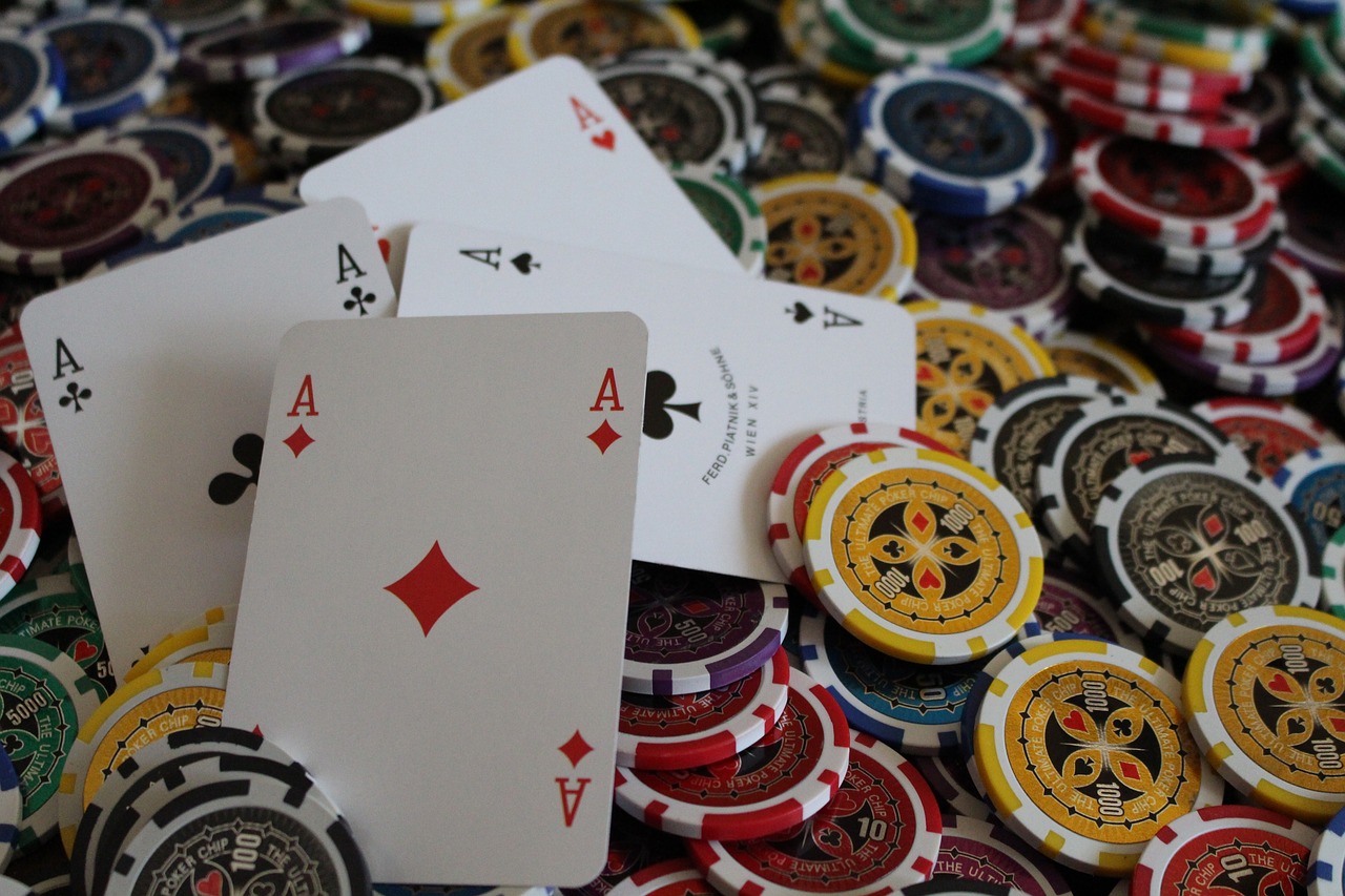 poker ace chips free photo