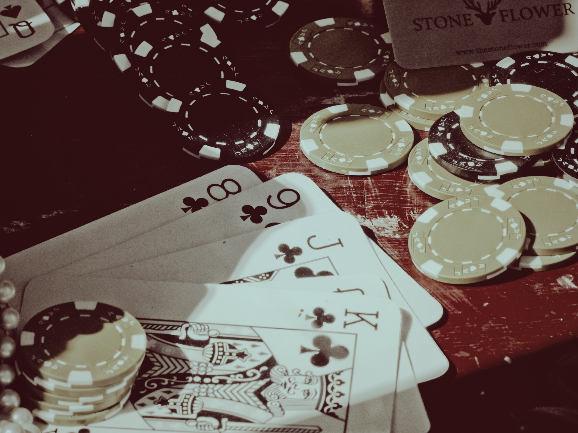 vintage poker chips free photo