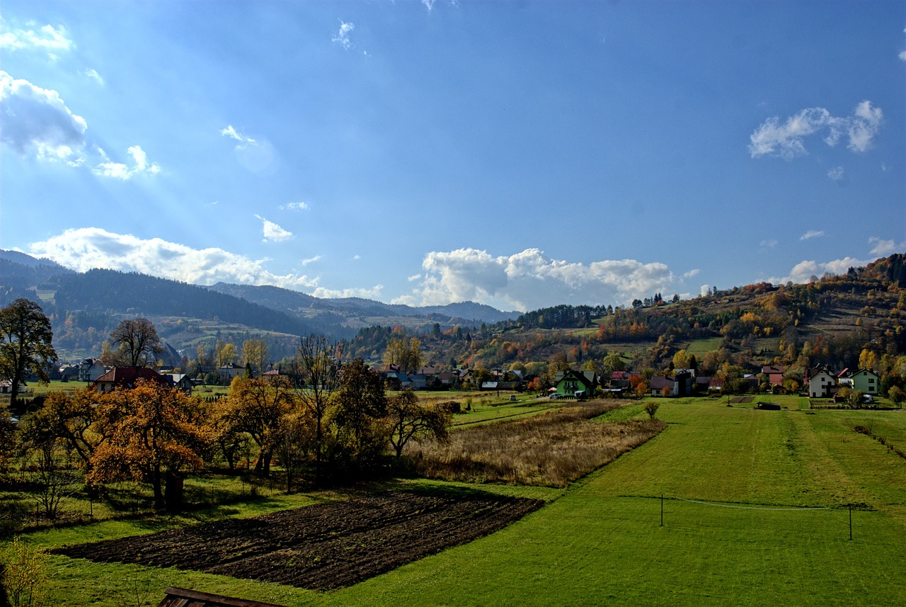 poland pieniny autumn free photo