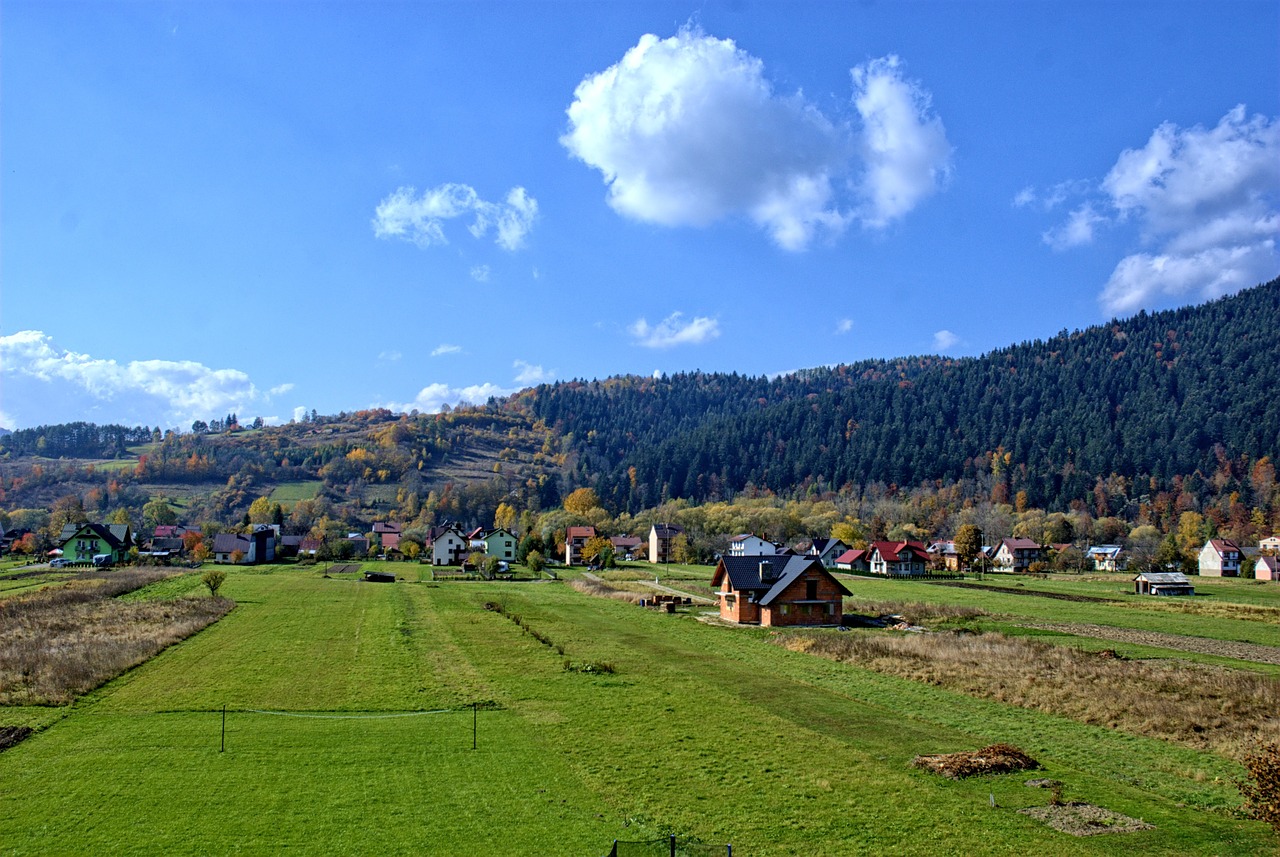 poland pieniny autumn free photo