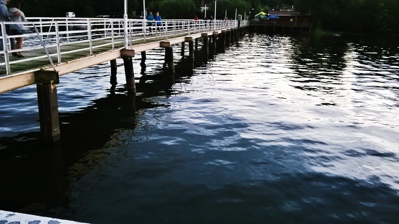 poland lake żarnowieckie the pier free photo