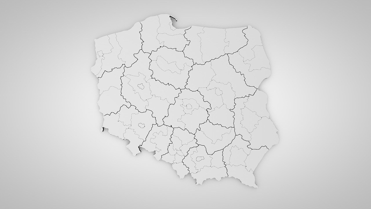 poland 3d model province free photo