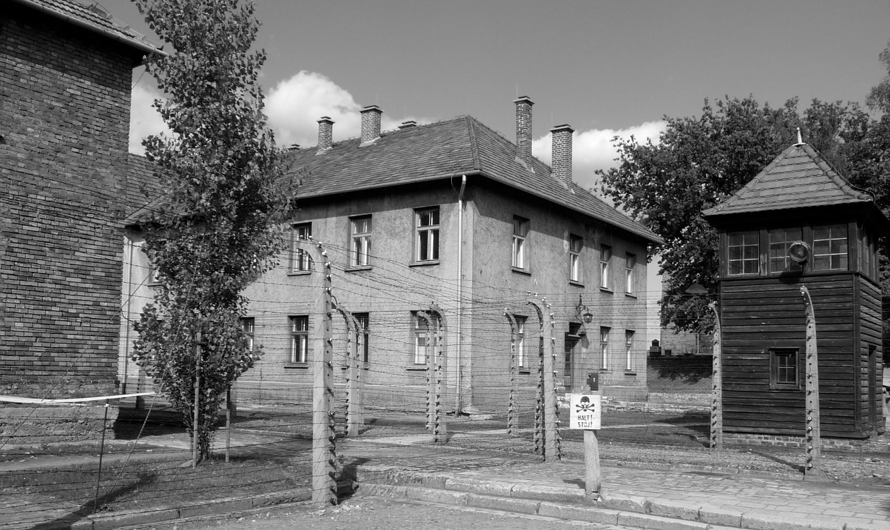 poland auschwitz concentration camp free photo