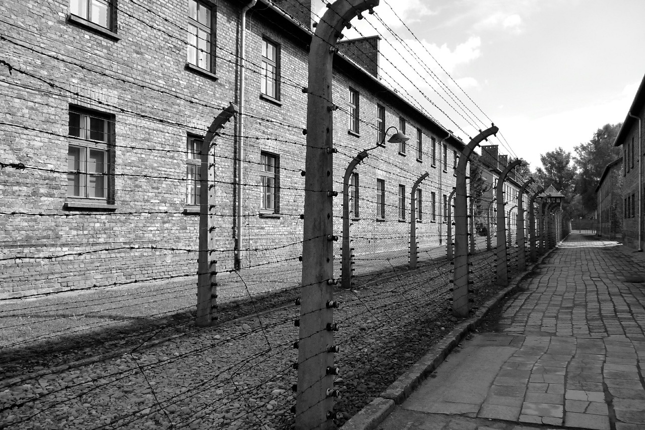 poland concentration camp auschwitz free photo