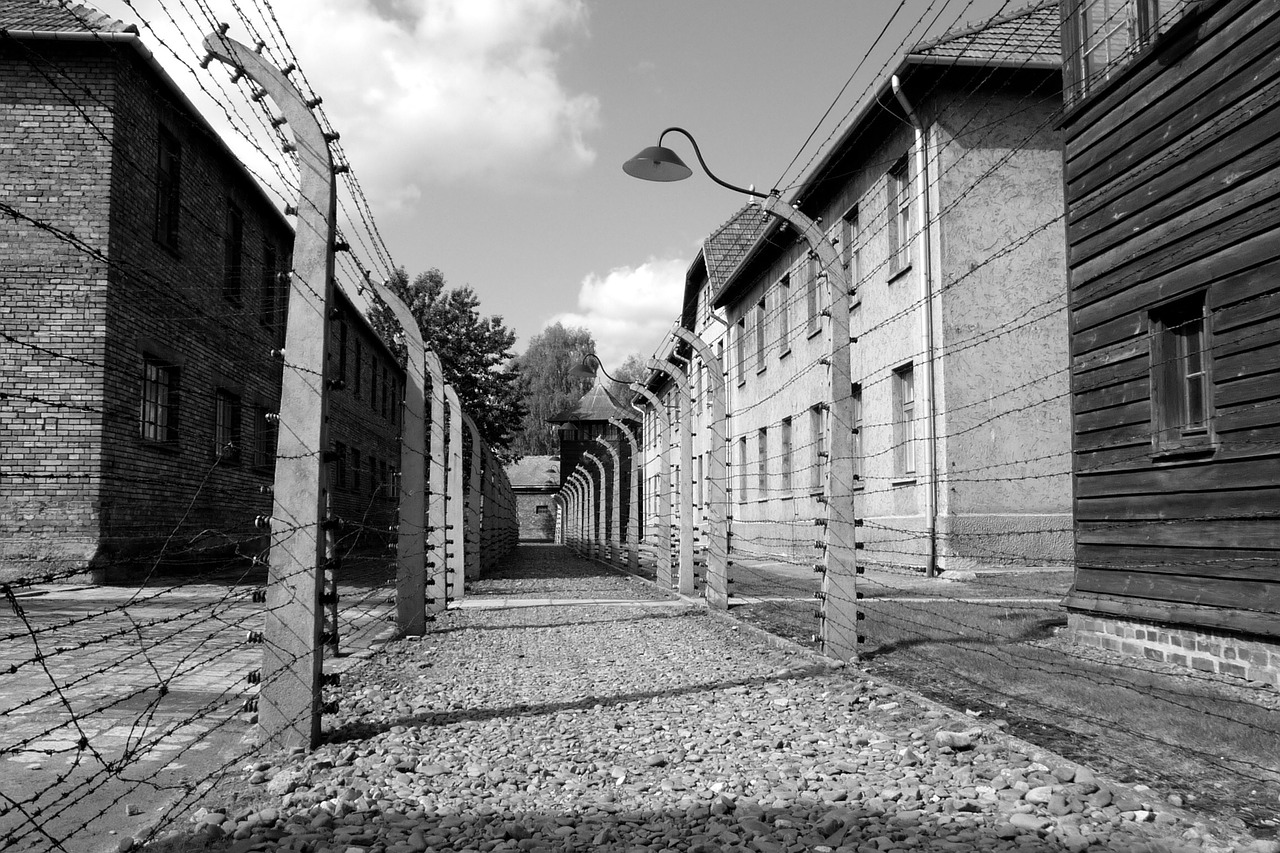 poland concentration camp auschwitz free photo