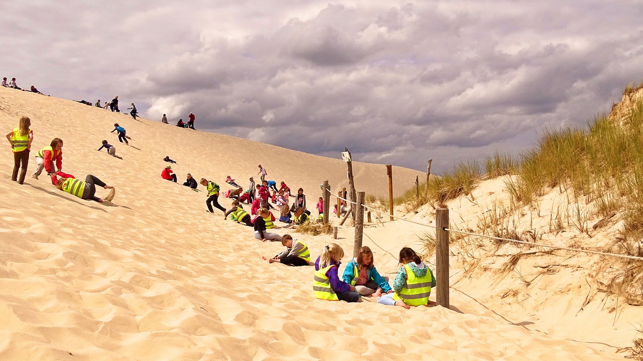 poland slowinki park dune free photo