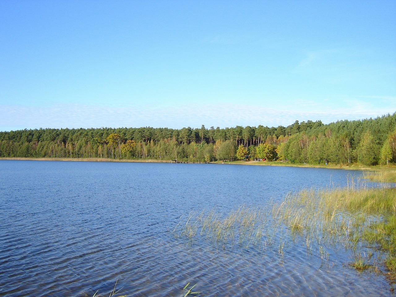 poland lake water free photo