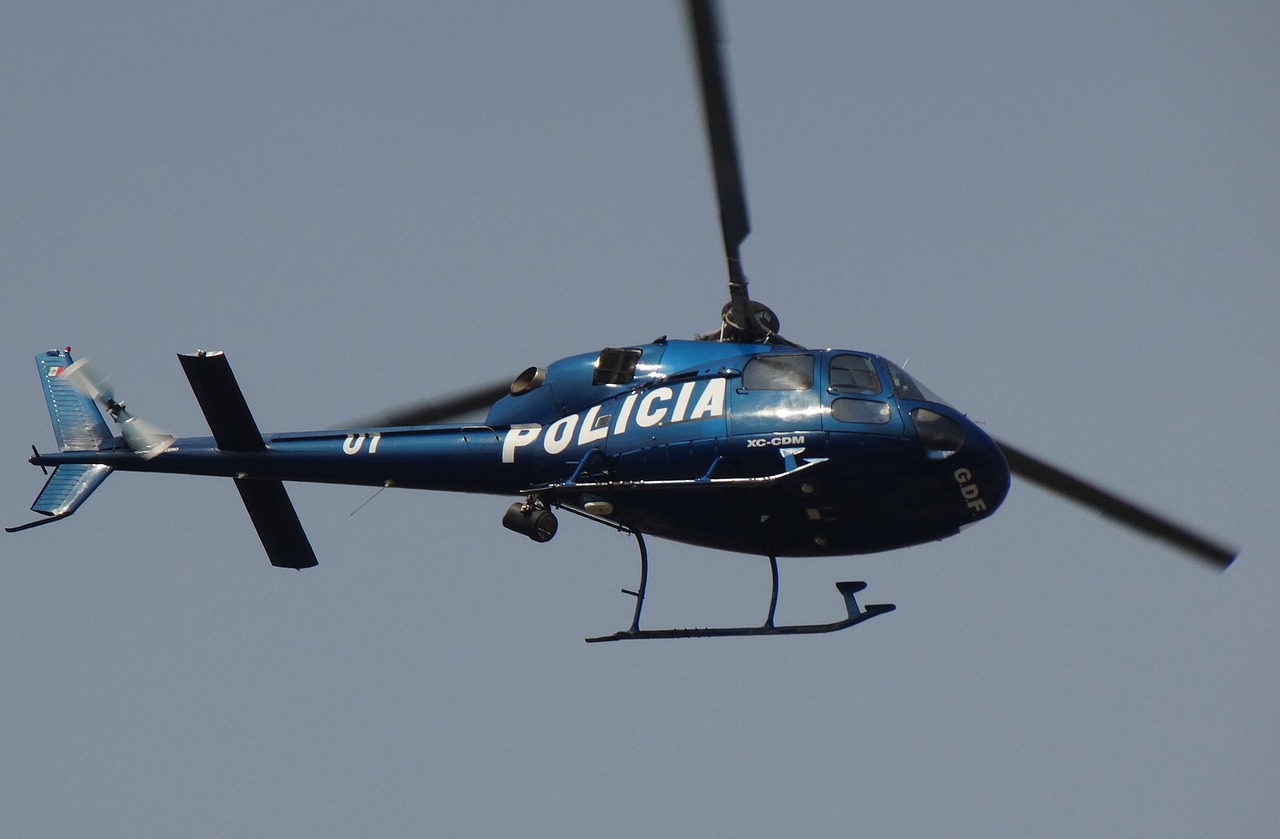 police transport aircraft free photo