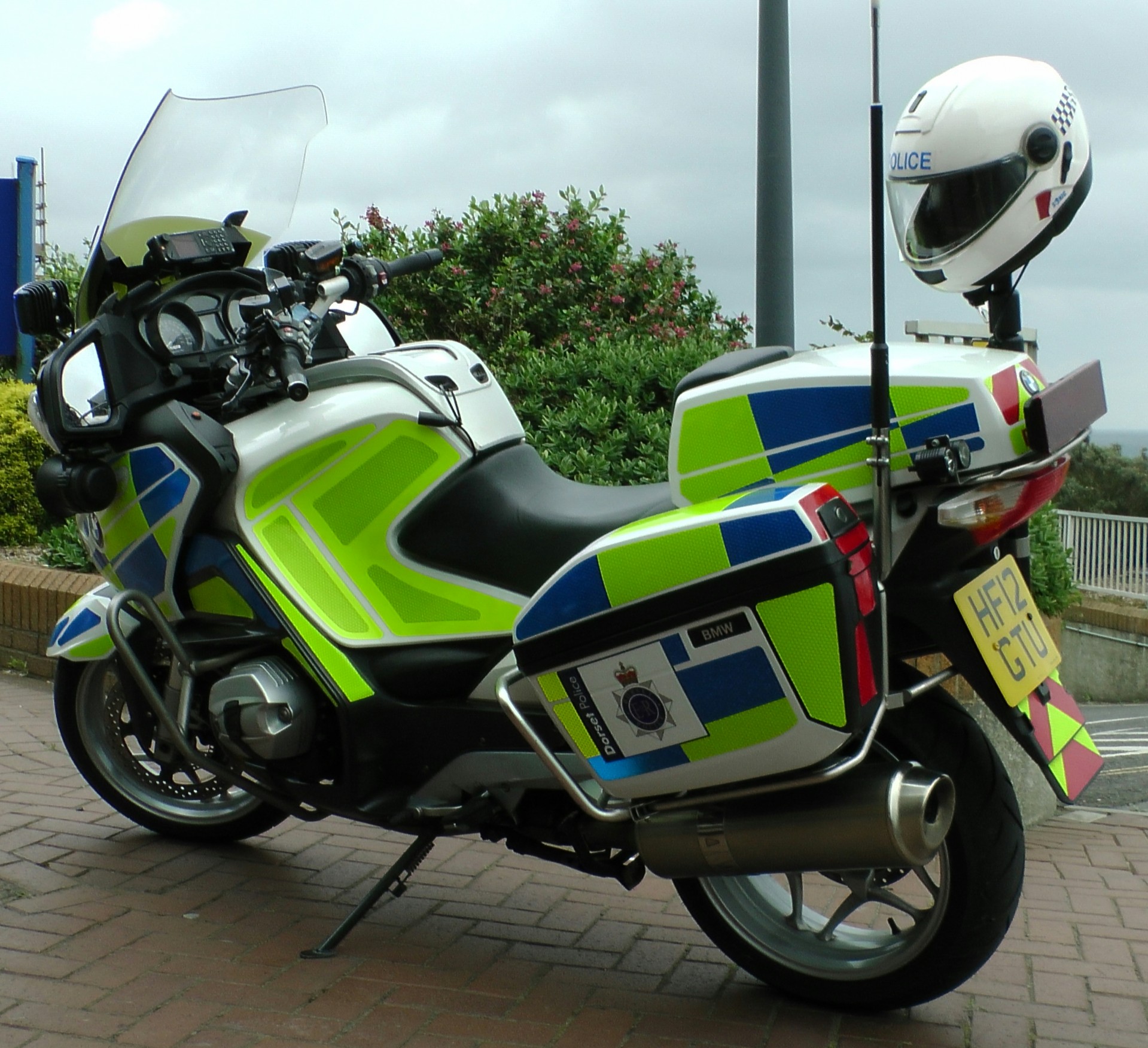 Полицейский мотоцикл БМВ