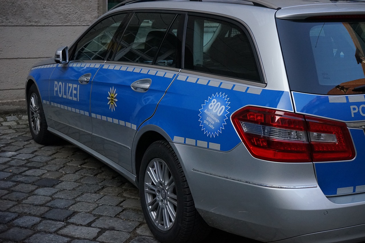 police car auto police free photo