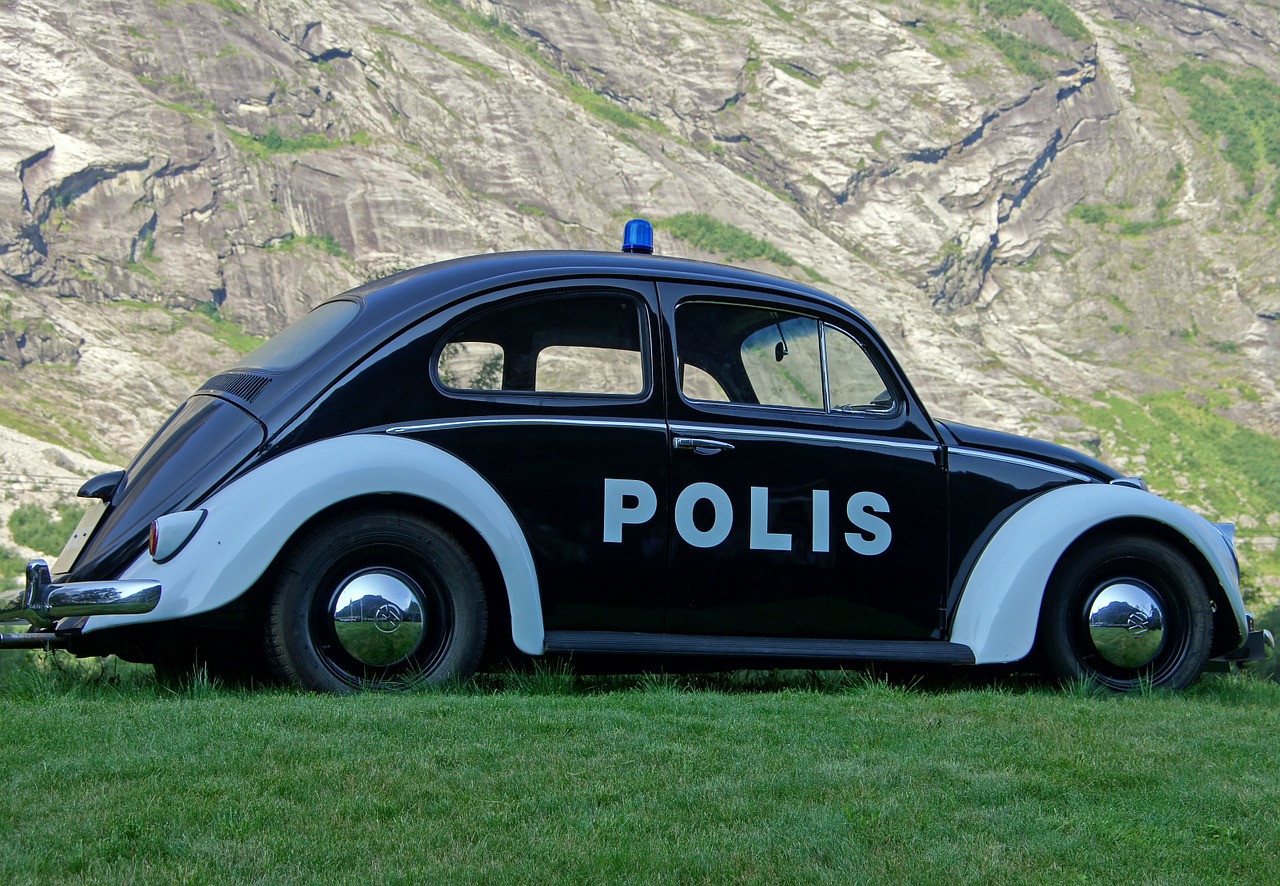 police car police auto free photo