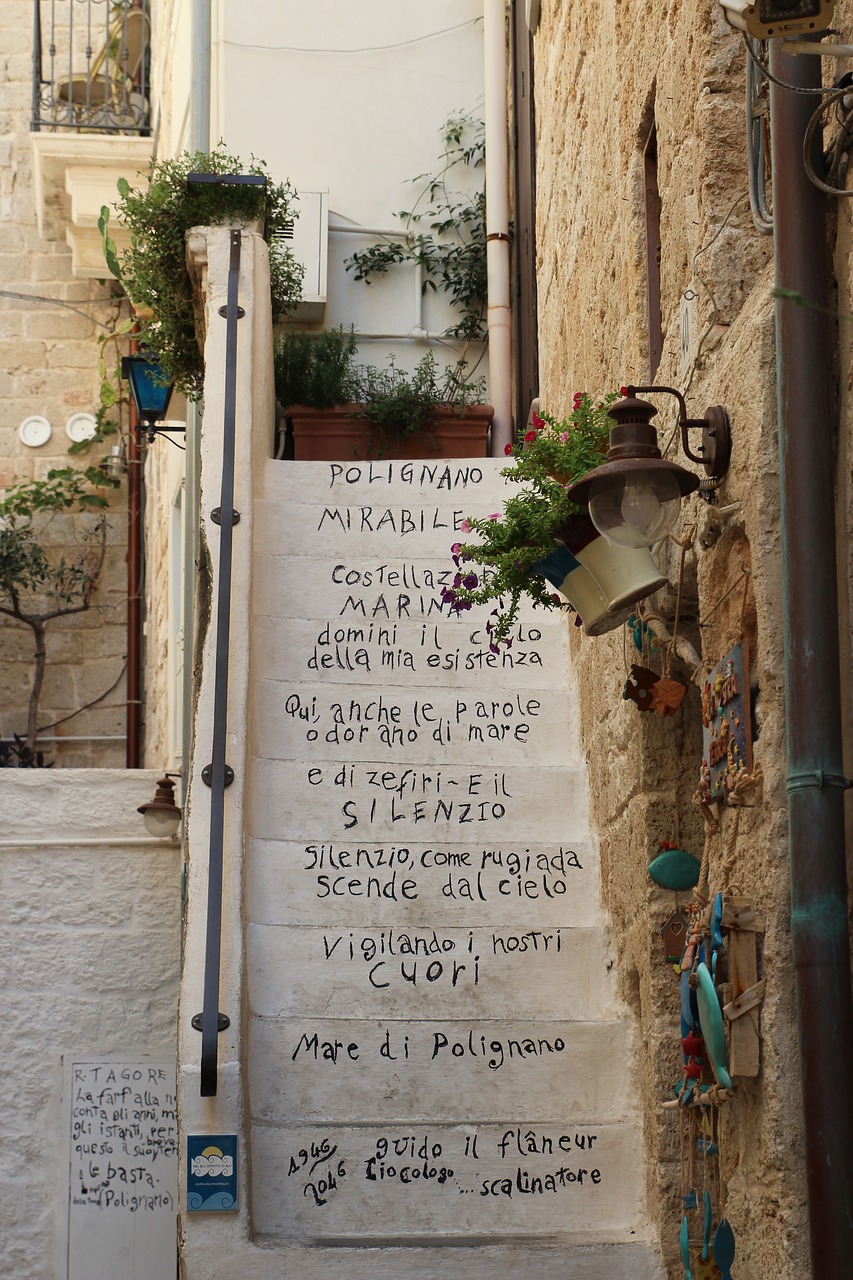 polignano a mare puglia italy free photo