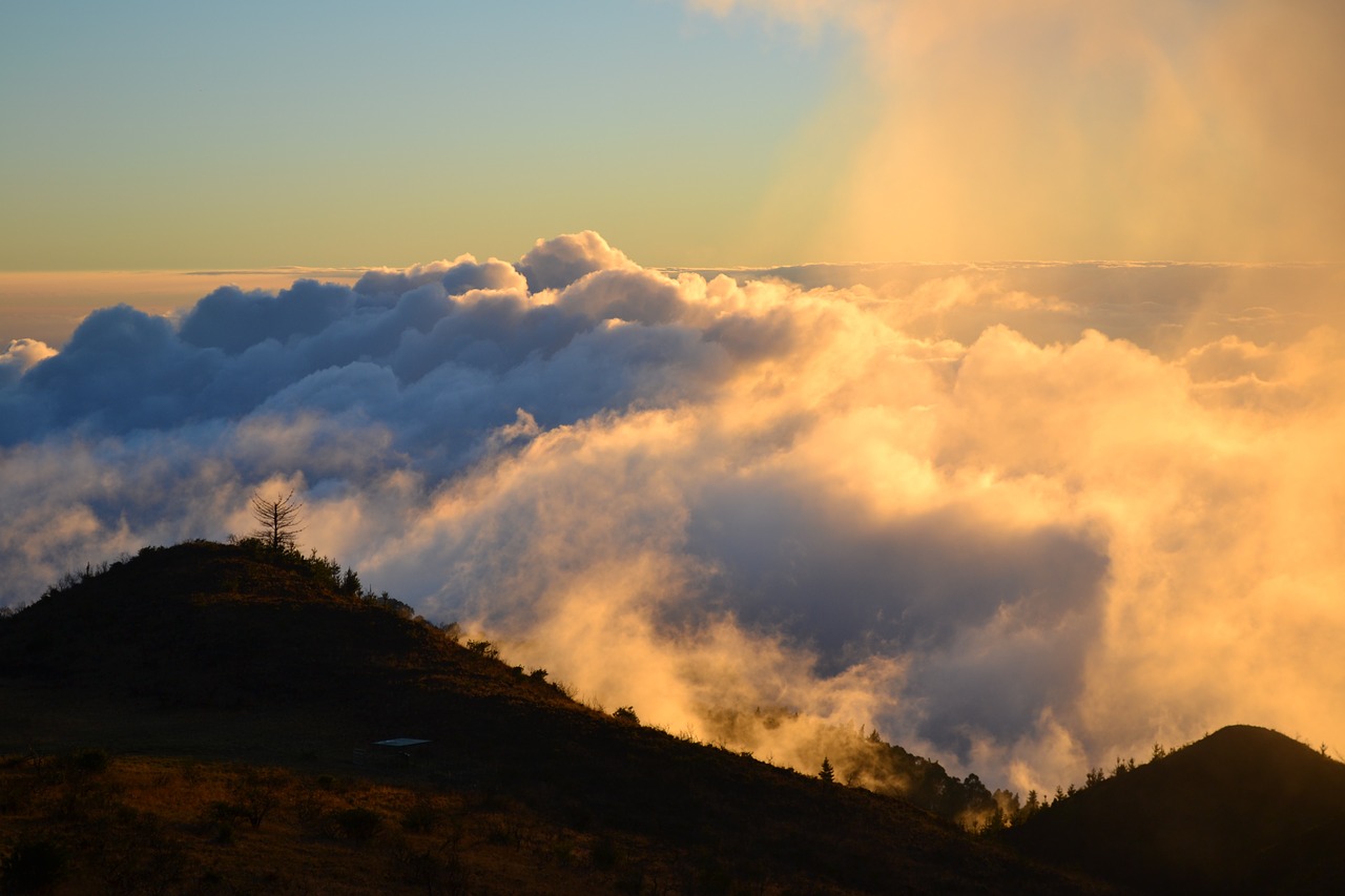 polipoli sunset clouds free photo