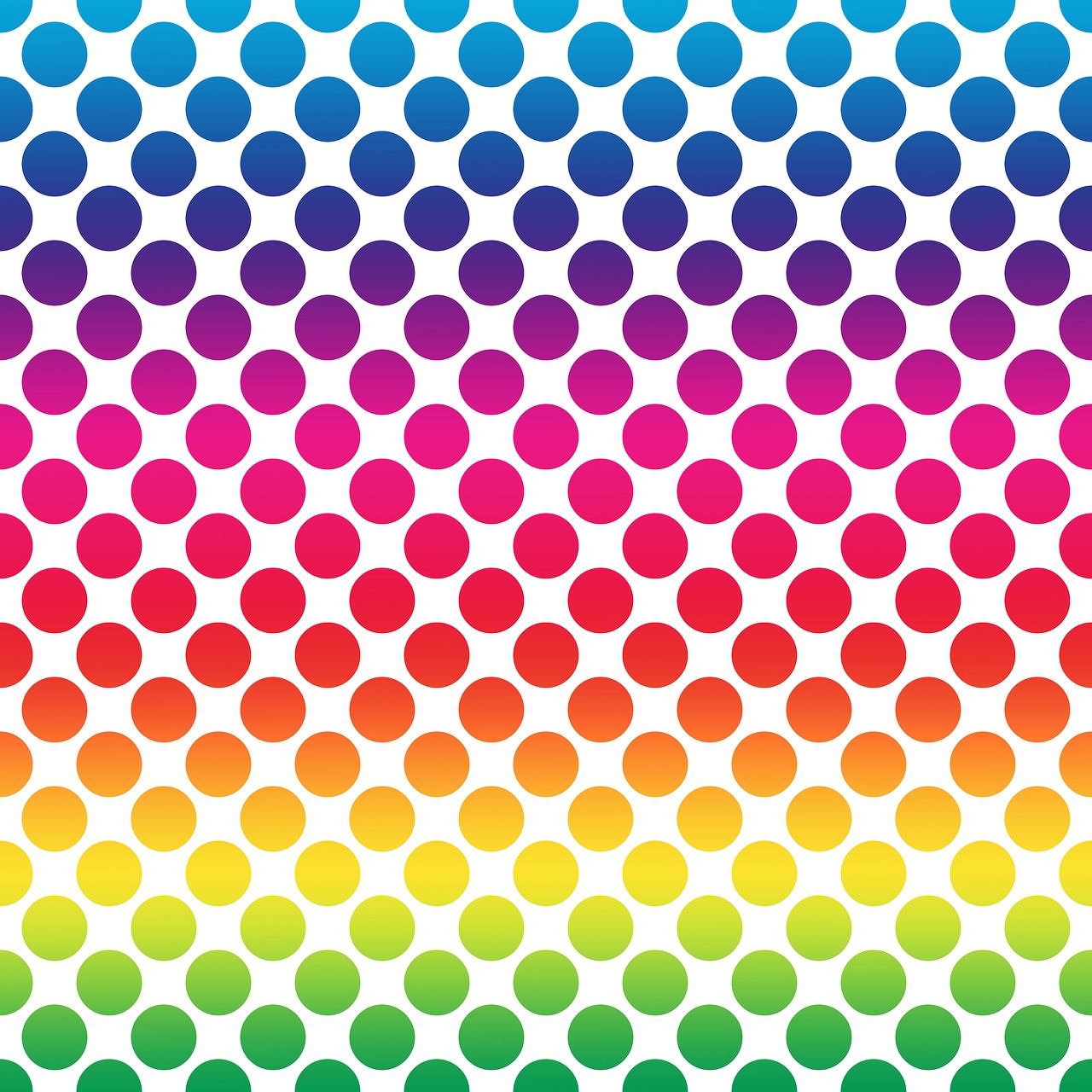 polka dots spectrum colours free photo