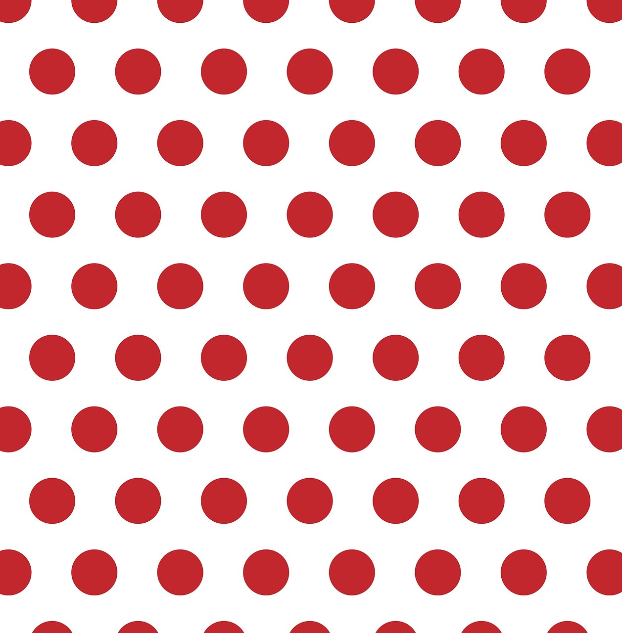 polka dots red white free photo