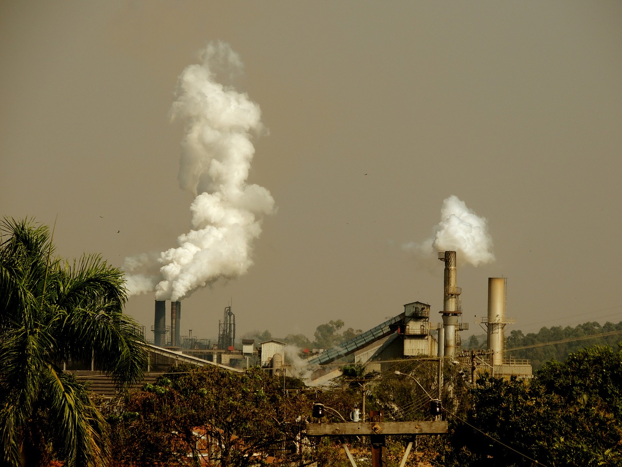 pollution industry environment free photo