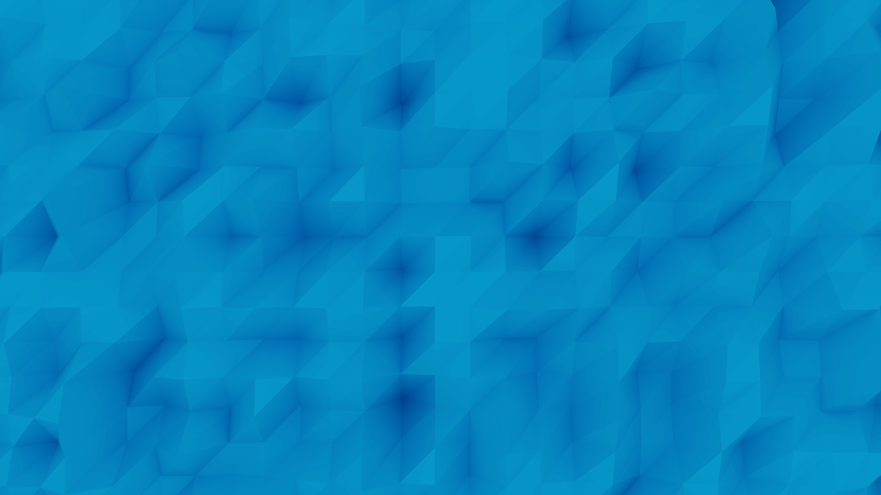 polygon 3d art blue background free photo