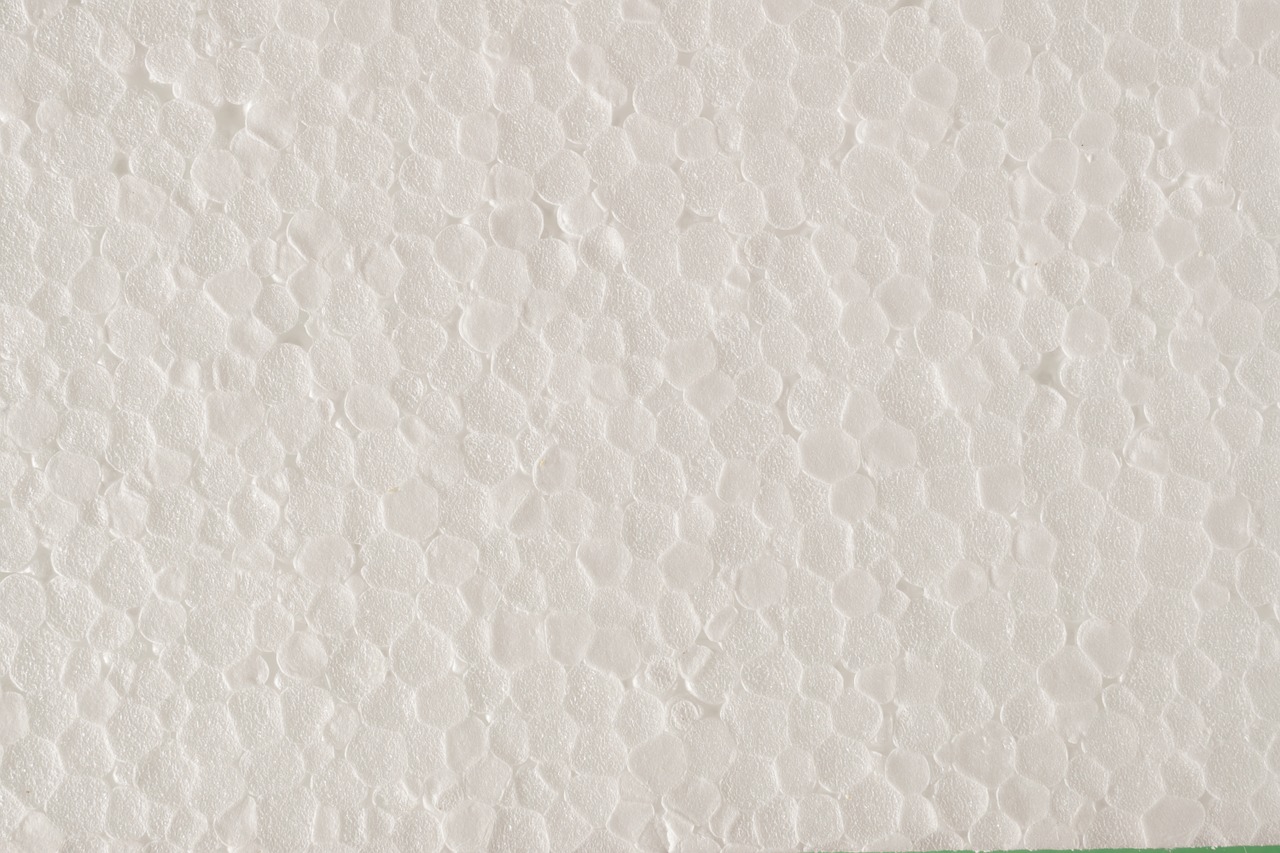 polystyrene texture white free photo