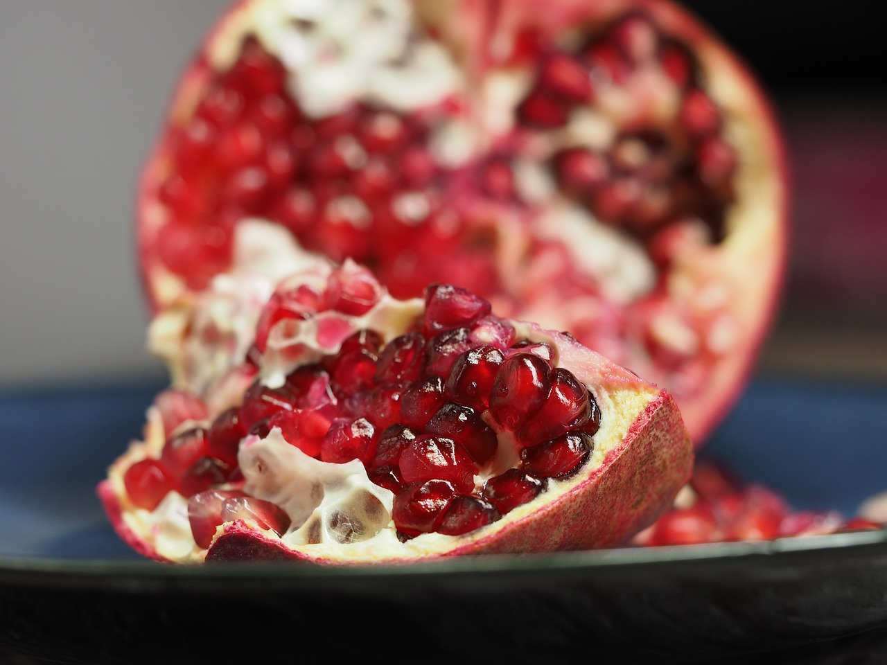 pomegranate fruit seed free photo