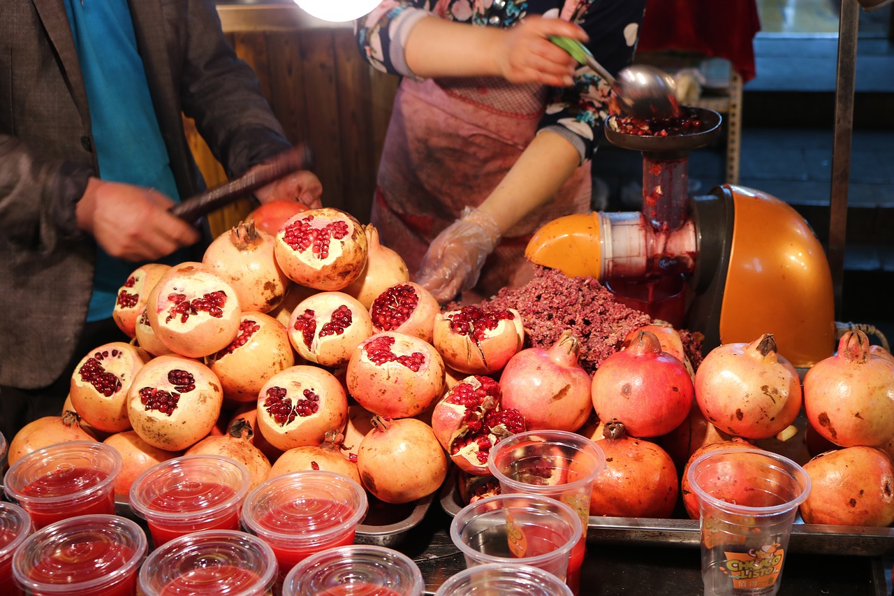 pomegranate gourmet warmth free photo