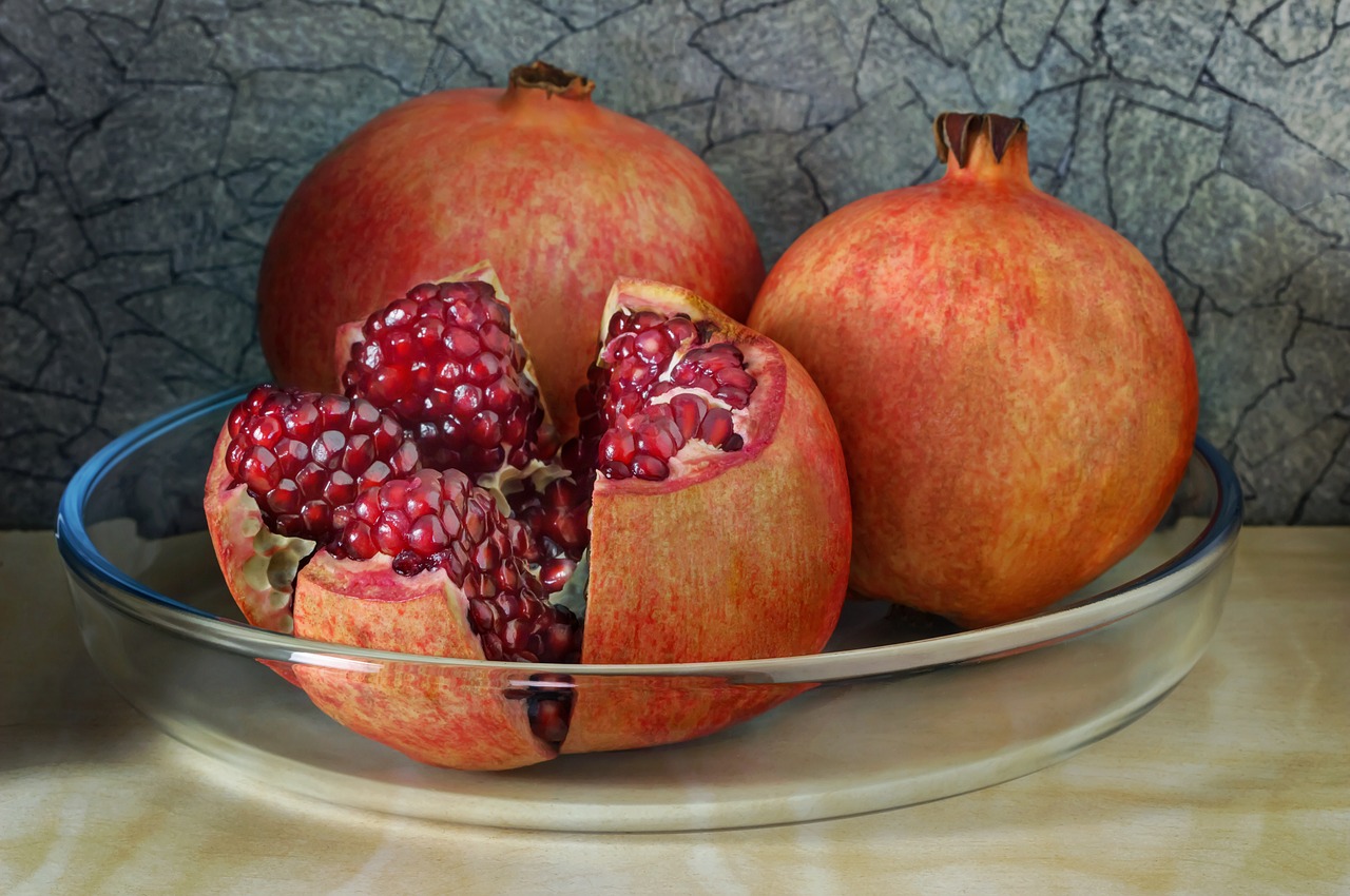 pomegranate  sweet  vitamin free photo