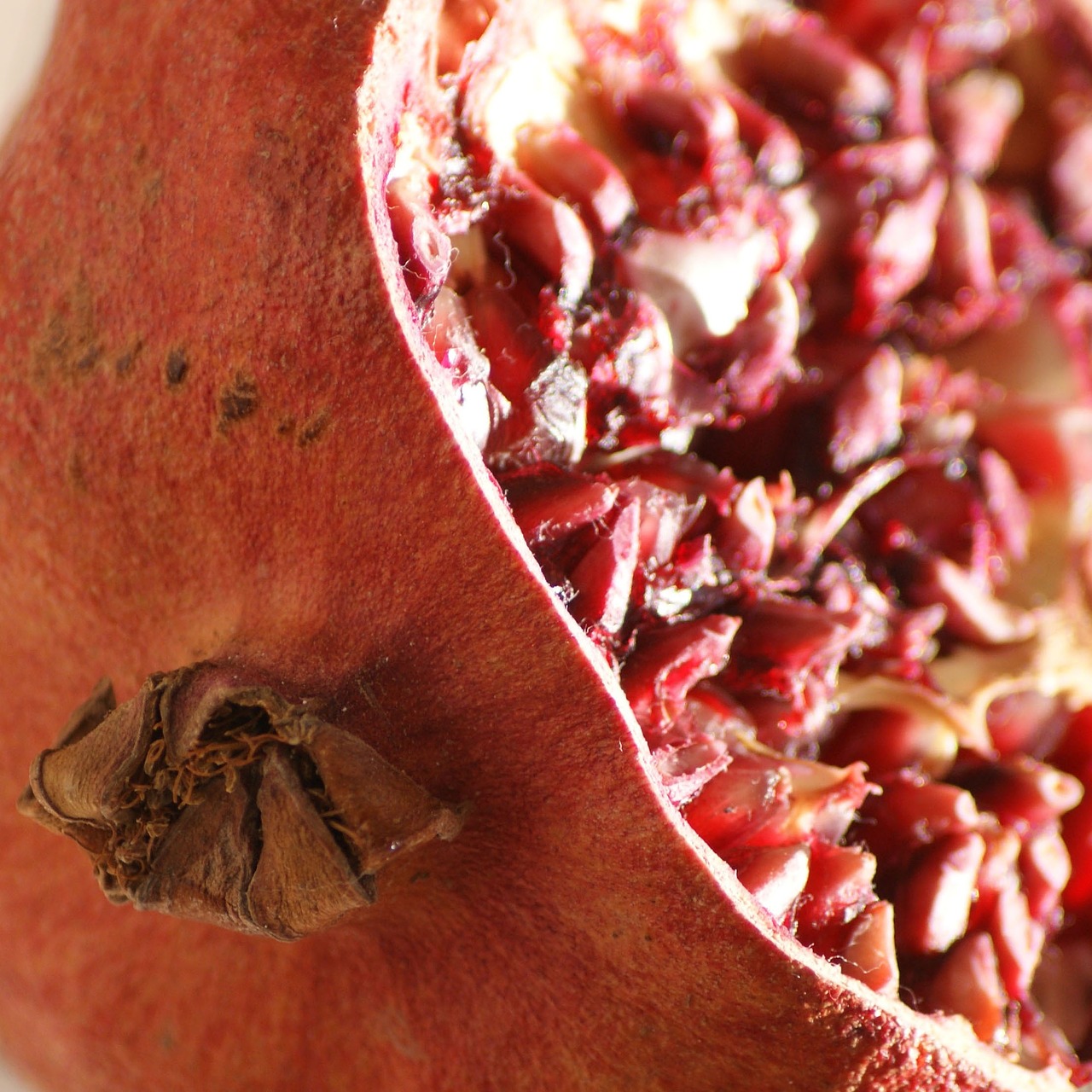 pomegranate fruit juicy free photo