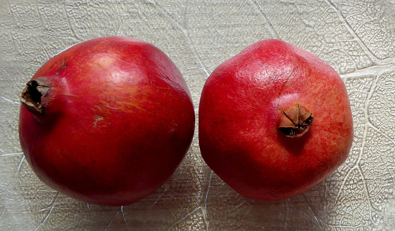 pomegranates fruits fruit free photo